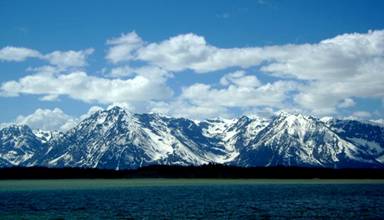 Teton Mountains. 