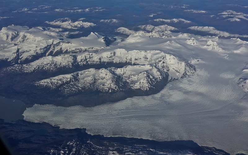 View from the air.