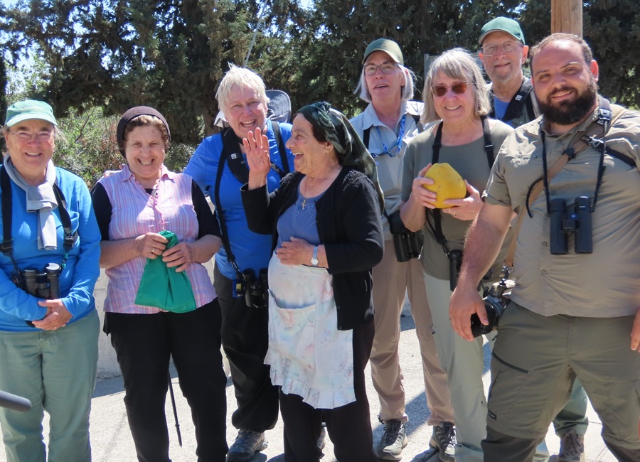 The lovely ladies at the Cyprus Scops Owl site. Photo © Gina Nichol