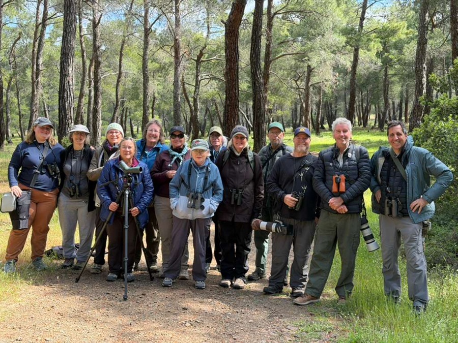 Group at Achladeri Forest. Photo © Gina Nichol