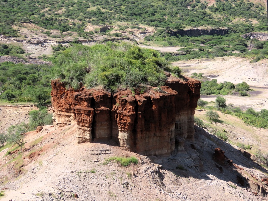Olduvai Gorge, the "Cradle of mankind" © Gina Nichol